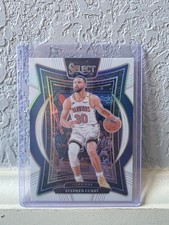 2024-25 Panini Select - Concourse Stephen Curry #7 White Prizm /149
