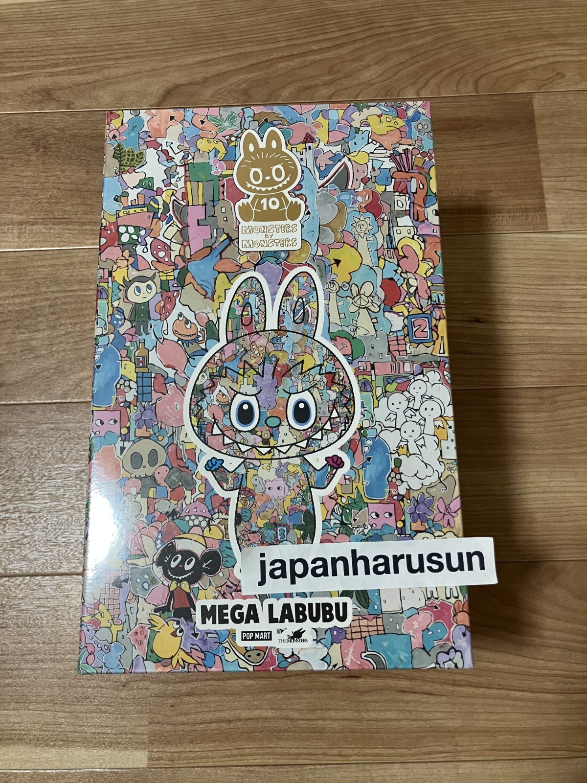 POP MART MEGA LABUBU 400% Tenth Anniversary Art Toy Figure JAPAN