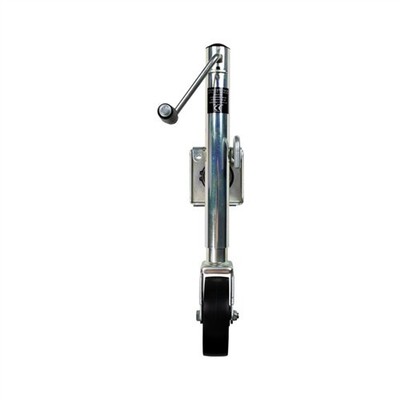 Powerwinch Utility Series Jack - 1000lb, Weld-On, Single Wheel, Zinc
