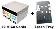 Inkjet PVC ID Card Kit - Mag Stripes - Epson R280, Artisan 50, RX595 and more