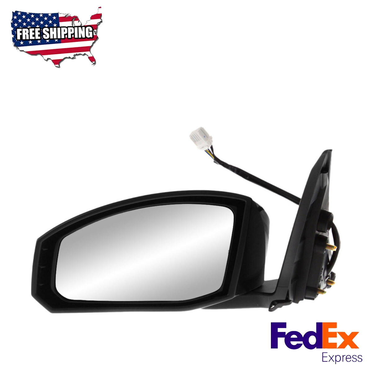 Heated Power Painteable Mirror for Nissan 350Z Driver Side 2003-2009