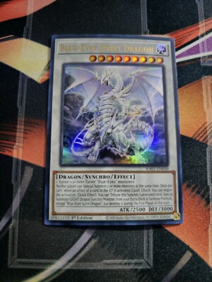 Yugioh Blue-Eyes Spirit Dragon RA02 Ultra Rare 1st Edition NM