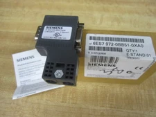 Siemens 6ES7972-0BB51-0XA0 Profibus Connector 1P6ES79720BB510XA0