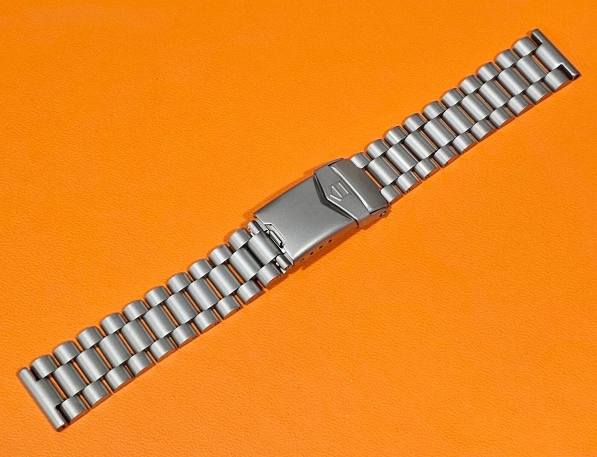 NEW 18MM STAINLESS MATTE BRACELET TAG HEUER F1 CA1211-1215 CHRONOGRAPH WATCH - Foto 4