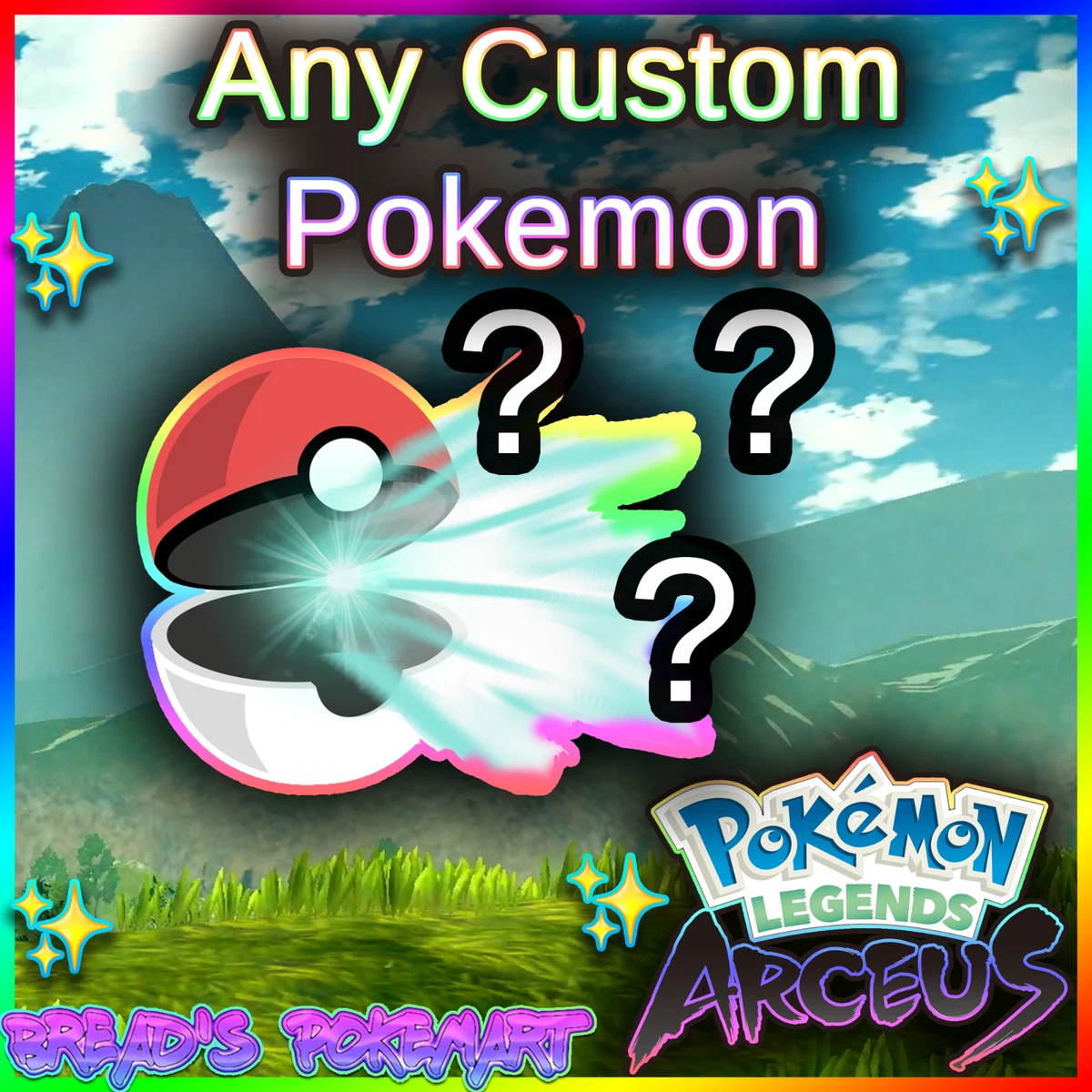 Pokemon Legends Arceus | Party of 12! | Details In Description