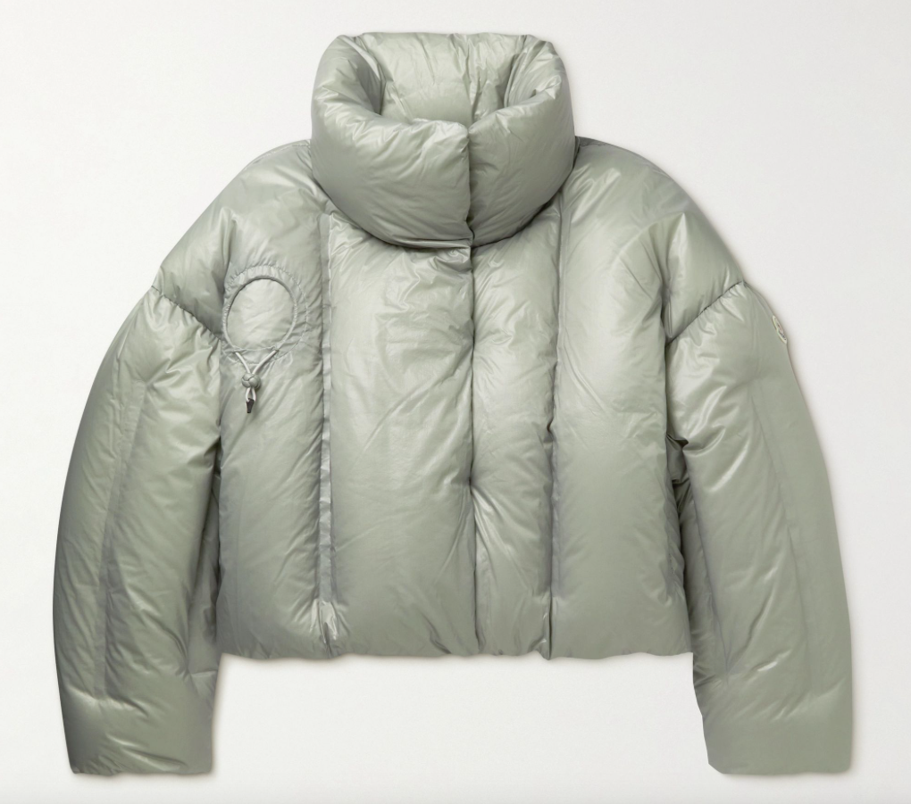 MONCLER+DINGYUN ZHANG 2022春夏新作ダウンジャケット ALOBY Moncler x Dingyun Zhang Aloby Short Down Jacket Grey - SS22 - US