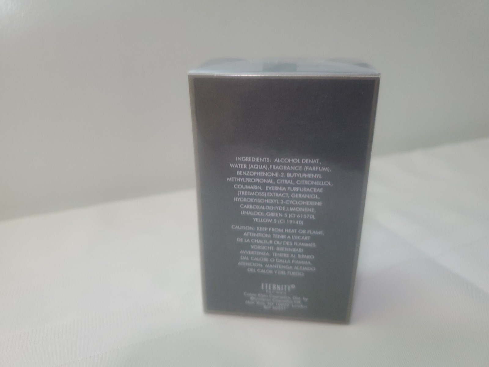 Calvin Klein Eternity 3.4oz Men's Eau de Toilette 883769118779 eBay