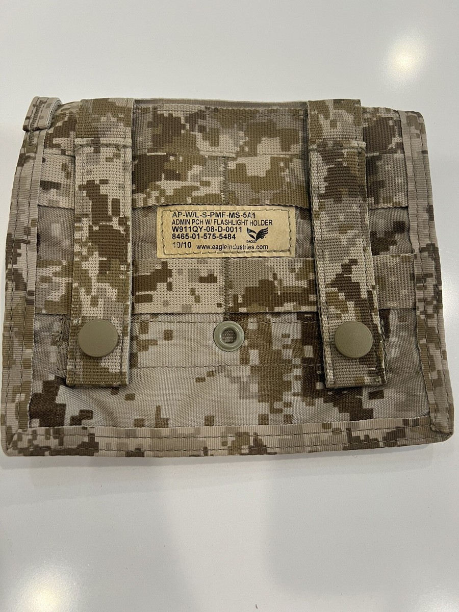 Eagle Industries AOR1 Admin Pouch w/ Flashlight Holder Maritime
