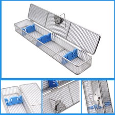 Mesh Endoscope Sterilization Metal Tray Box Surgical Instruments Endoscope Case