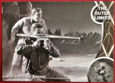 THE OUTER LIMITS - Karte #17 - DER UNSICHTBARE FEIND - ADAM WEST, RUDY SOLARI