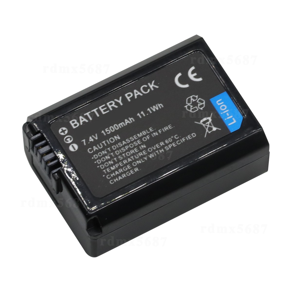 1500mAh Battery For Sony ZV-E10 ILCE-7SM2 ILCE-7S ILCE-7RM2 ILCE