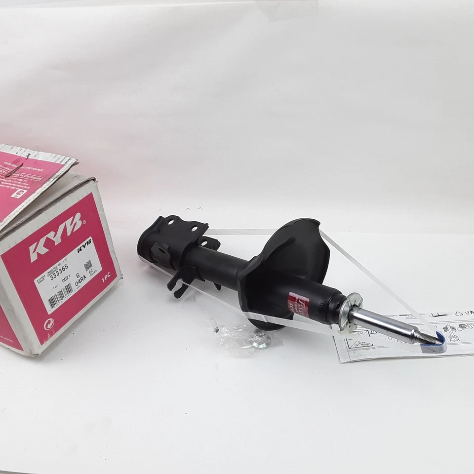 Черная задняя левая стойка подвески в сборе KYB 333365 подходит для Kia Spectra 2001-2004 - Изображение 3 из 4