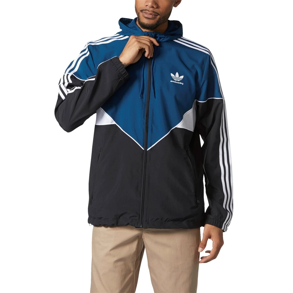 Adidas itasca hotsell windbreaker multicolor