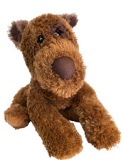 Animal Alley Toys R Us Chocolate Brown Lab Plush Puppy Dog Stuffed Animal 2000