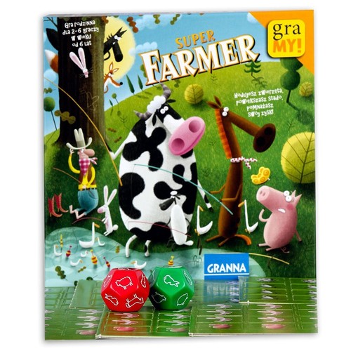 Superfarmer Polska Gra Planszowa Rodzinna Dla Dzieci Urodziny Prezent Empik - Picture 3 of 5