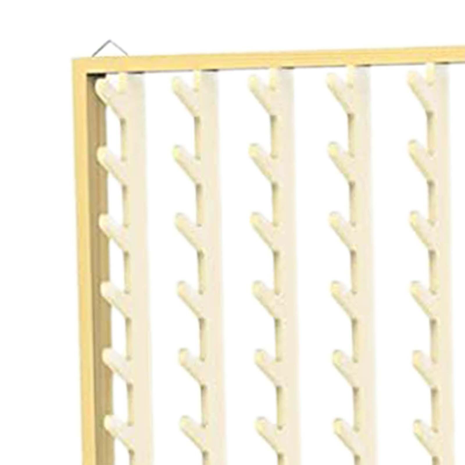 Braiding Hair Rack 120 Pegs Foldable Hair Stand for Home Braiding Hair