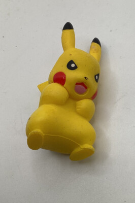 Pikachu Mini Figurine Pokemon Angry Face Tomy