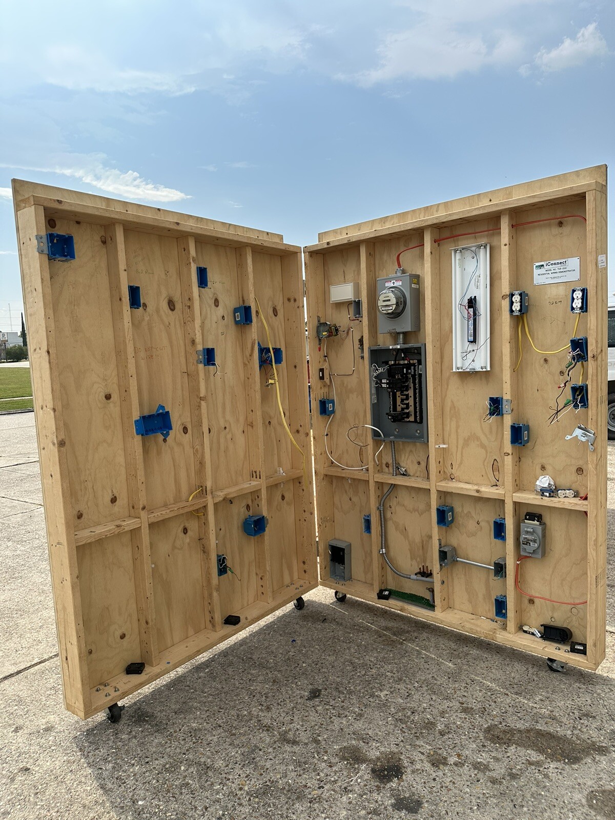 iConnect Training TUE200 Residential Wiring Demonstrator Trainer eBay