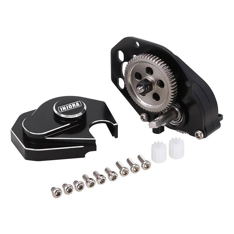 INJORA CNC Complete Transmission Gearbox for 1:24 RC Crawler