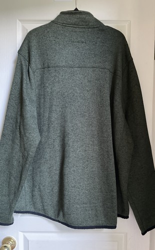 American Eagle Outfitters Men’s AEO Vintage Fleece Full Zip Knit Jacket 3XL NEW - Picture 12 of 14
