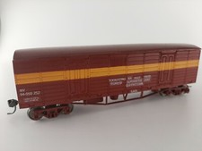 SARM: vagón de soporte técnico de South African Railways en librea marrón SAR