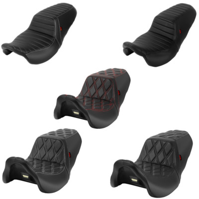 New Type Silica Gel Front Rear Seat For Harley Touring Road King Glide 2008-2023