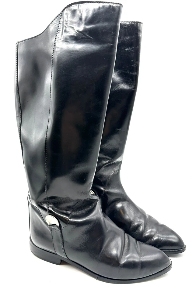 Botas altas Bronx estilo Dijkmans para mujer talla EU 36 EE. UU. talla 6 negras Foto 3 de 4