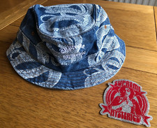 Supreme HYSTERIC GLAMOUR Snake Denim Crusher Blue, Size S/M, SS21. NEW.