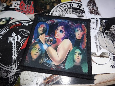 Alice Cooper Patch Aufnaher Kutte Rock/Heavy Metal Whitesnake **