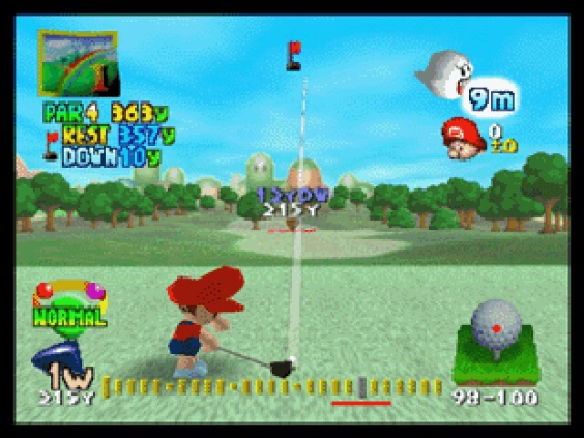 Golf Nintendo 64 Play Mario Golf 64 Online Mario Golf Toadstool