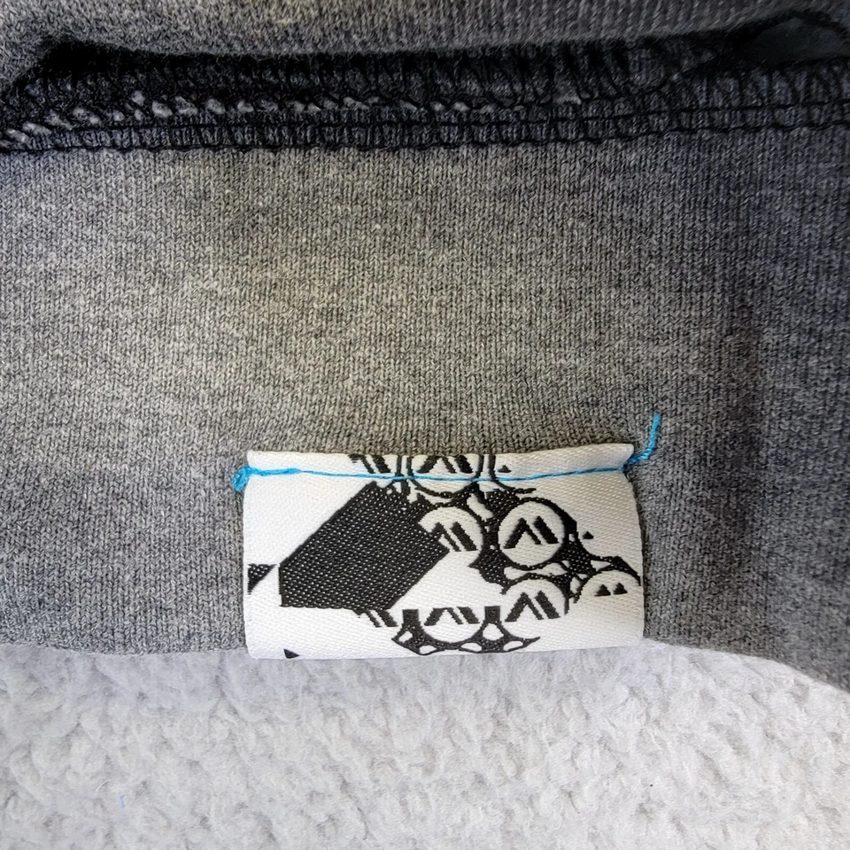 Shaun White Weather Juniors Niños Grande 14/16? Sudadera con capucha a rayas verde azul cremallera completa Foto 2 de 4