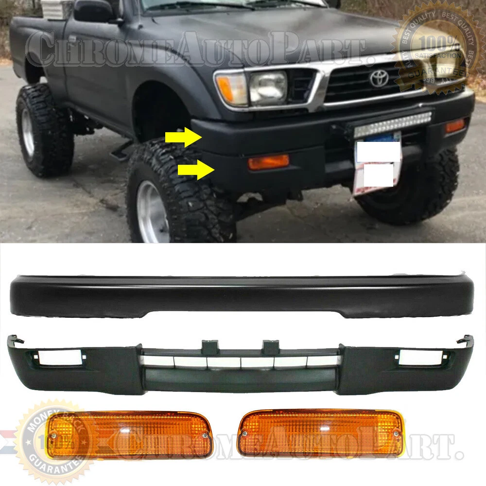 For Toyota Tacoma 4WD 1995 1997 Front Bumper Primed Steel Lower