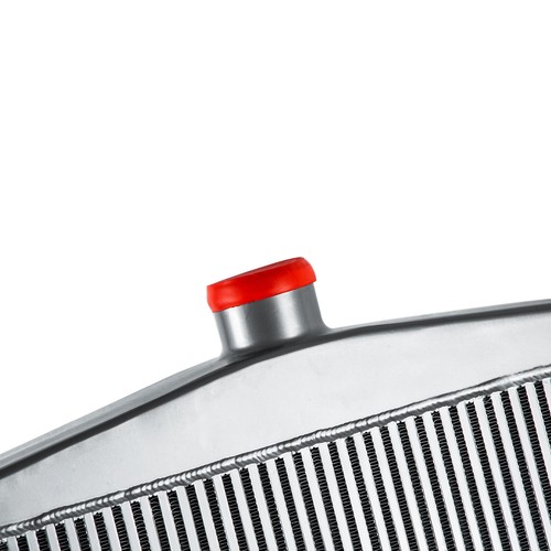 Twin Turbo Intercooler Dual 2.5 Inlet 3" Center,Outlet 2-In-1-Out 24"x13"x3.5" - Picture 8 of 8