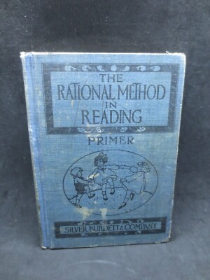 Rare Vintage 1919 Book : The Rational Method in Reading Primer by Edward G. Ward