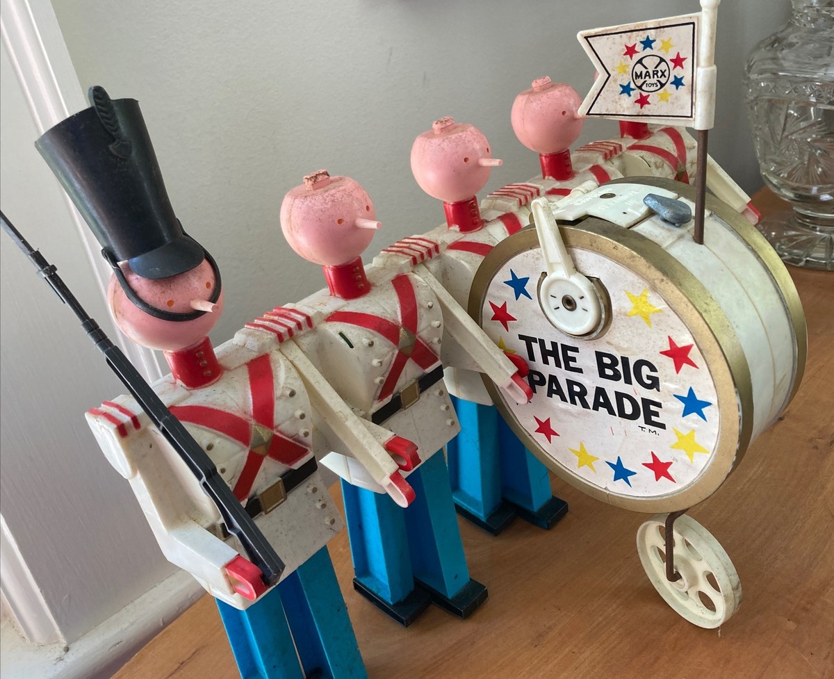 Vintage MARX Toy The Big Parade/ Marvelous Marching Men W