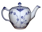 Royal Copenhagen Blue Fluted Plain small teapot