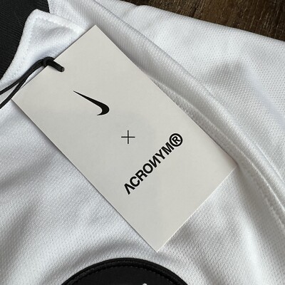 Nike x ACRONYM Stadium Jersey Size XS Mens White | eBay
