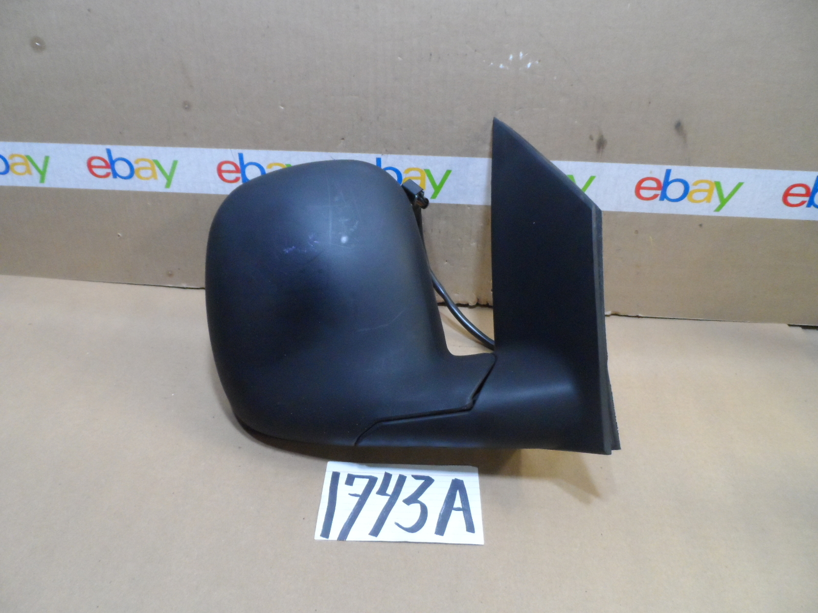 96 - 02 CHEVROLET EXPRESS VAN Passenger side Mirror Used Power TEXTURED #1743-A