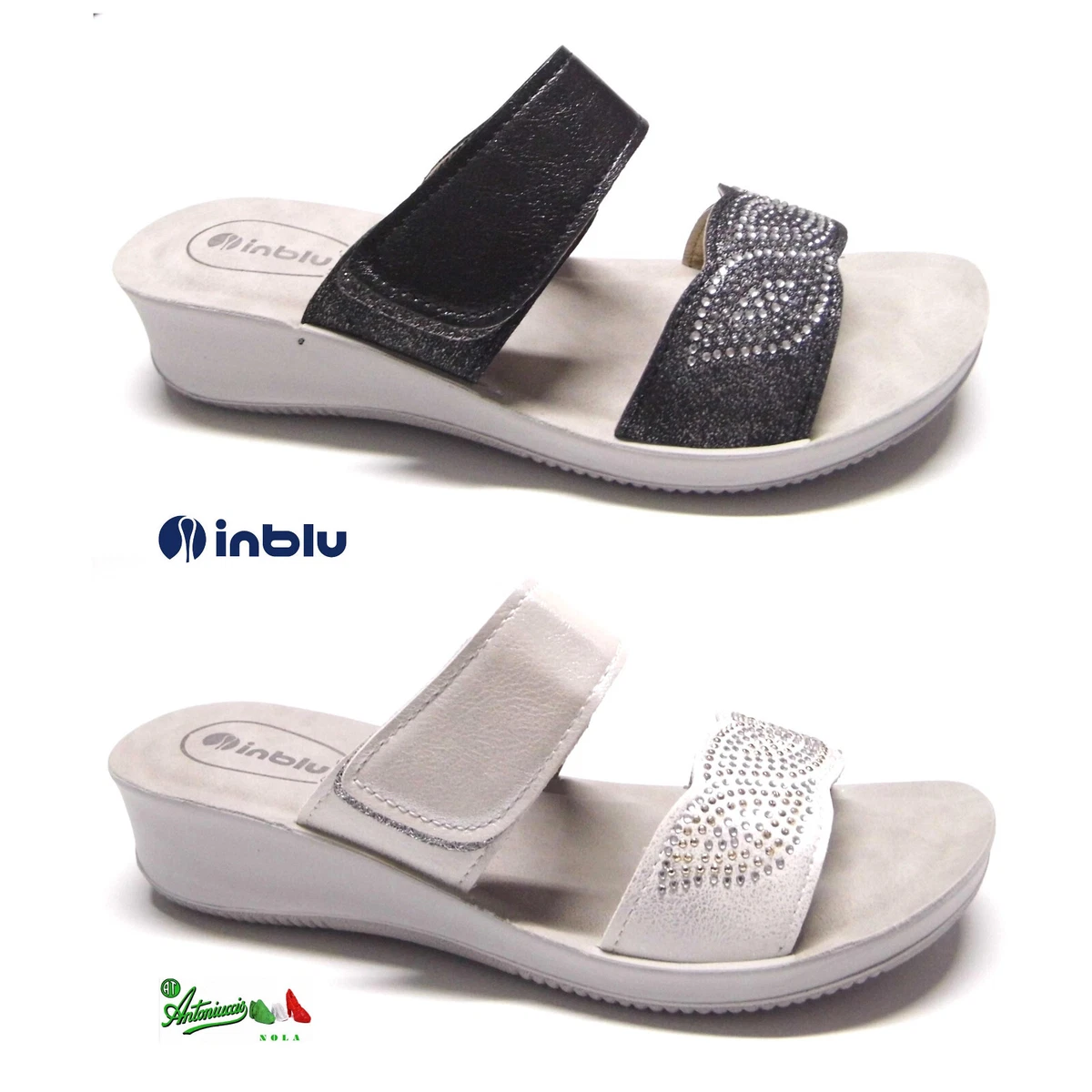 inblu PERUGIA Ciabatte Donna - PG 15 Sabbia - ciabatta a strappo