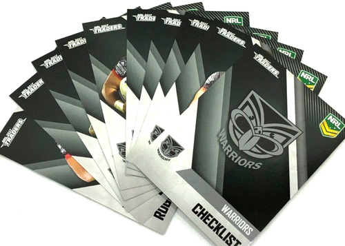 2017 NRL ESP Traders Team Set New Zealand Warriors