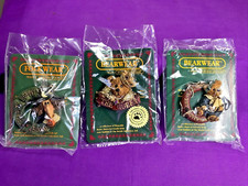 Lot Vintage NOS New Bearwear Boyds Bears and Friends Handmade Ceramic Pins  XX5