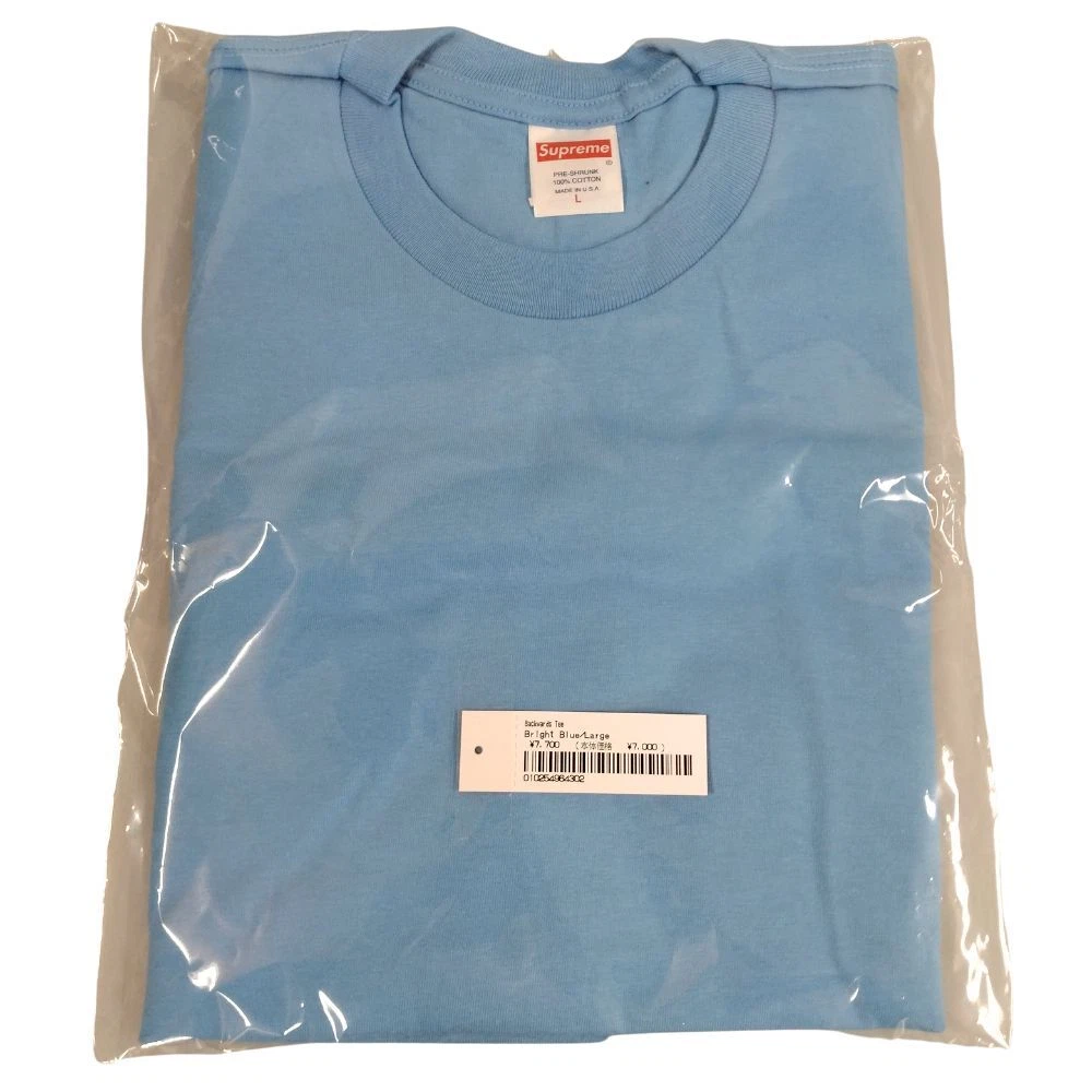 T shirt chat noir Supreme 24ss à manches courtes bleu L authentique / 34738