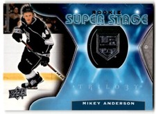 Mikey Anderson 2020-21 UD Trilogy Super Stage Rookie #RSS-15 Los Angeles Kings