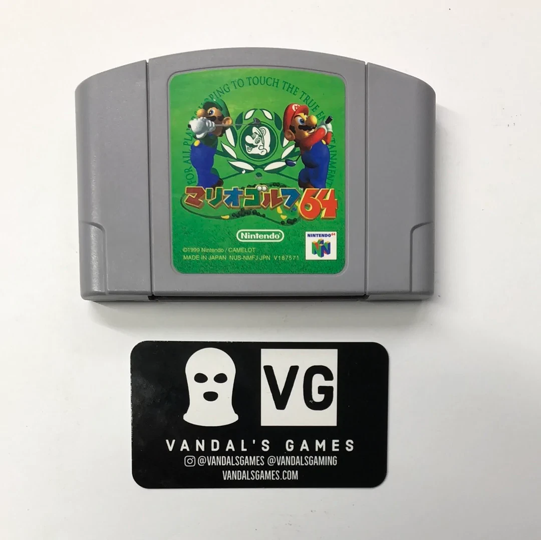 N64 Mario Golf Japan Version Nintendo 64 Cart Only 1488