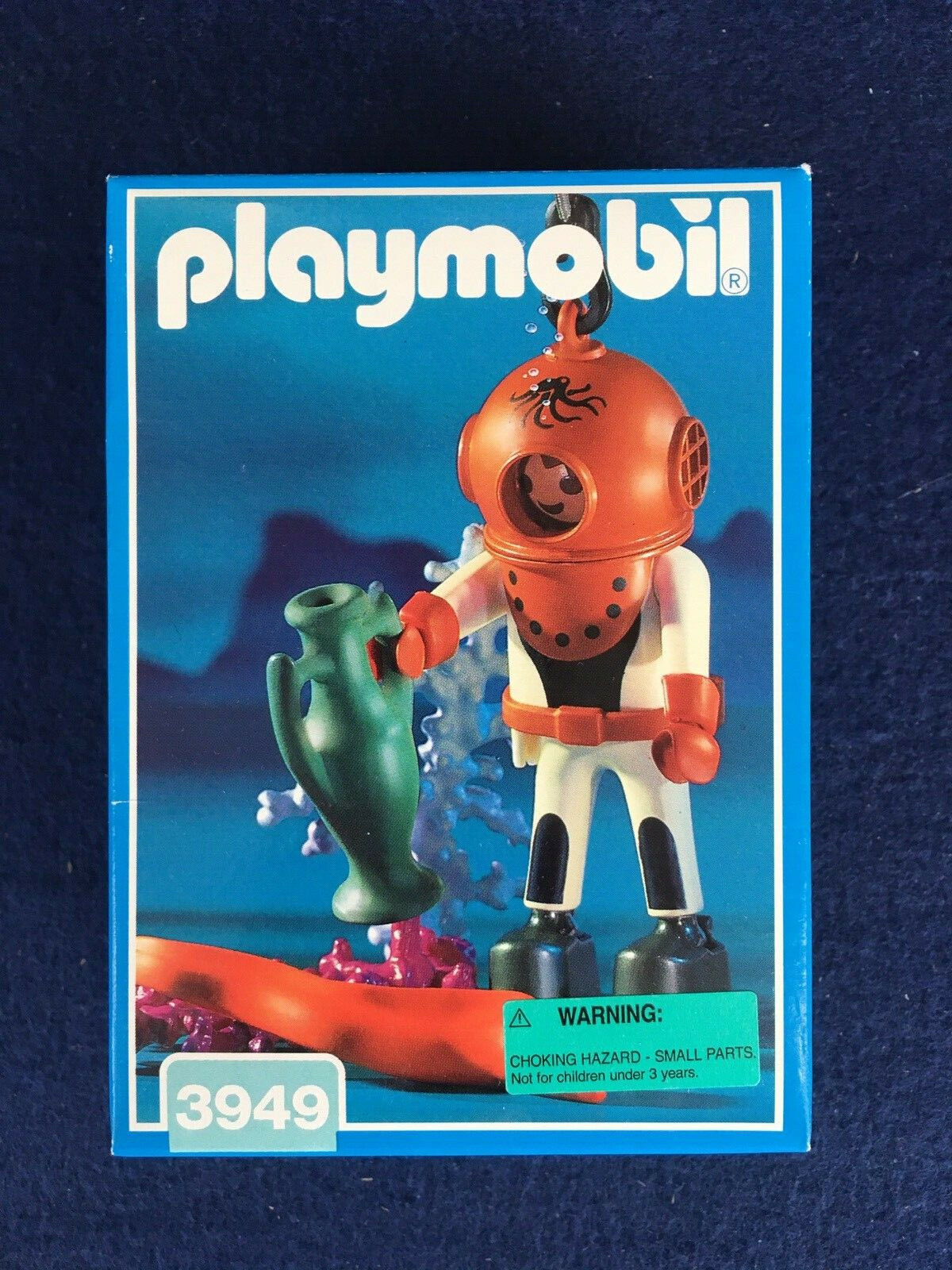 Playmobil Vintage 3806 – Scuba Diver Plongée – Années 70, Boîte Scellée, Geobra Antex, Rare