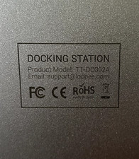 USB C 4K Triple Display Universal Docking Station multiple monitors