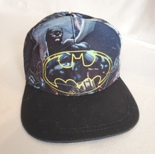 BATMAN Cap Hat Adjustable Snapback Youth Child size DC Comics