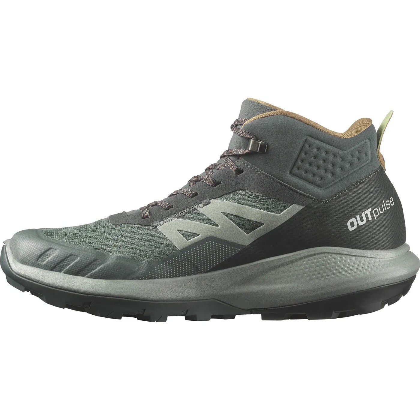 Salomon OUTPULSE Mid GTX uomo escursionismo escursionismo outdoor L4729760037 NUOVO IMBALLO ORIGINALE