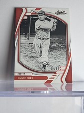 2022 ABSOLUTE RED PARALLEL /99 #4 JIMMIE FOX