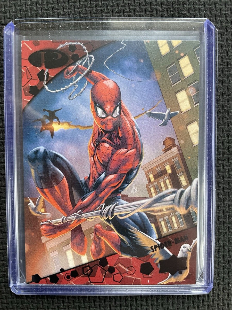 2021 2023 UPPER DECK MARVEL PREMIER SPIDER MAN SPIDERMAN #40 BLACK